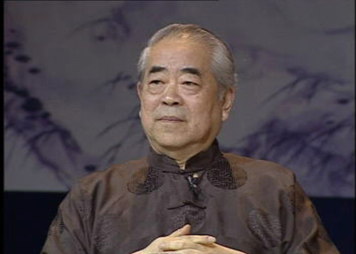 书画家范曾《国学开讲》亮相